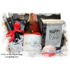 A Few of Her Favorite Things - Gift Basket | Seasonal bouquet from Brittany's Flower Farm available
